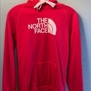 The North Face Hoodie (pink) MEDIUM